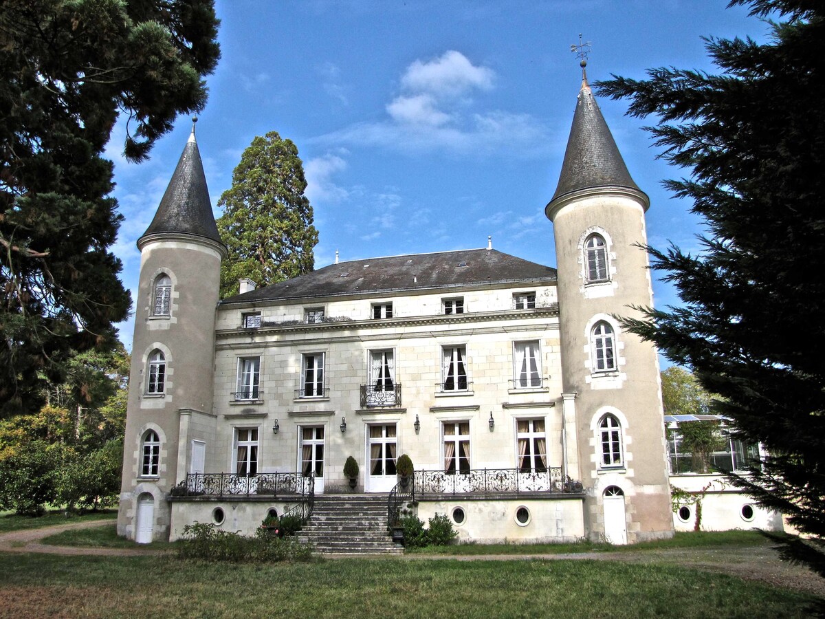 CASTLE LES VALLEES in TOURAINE