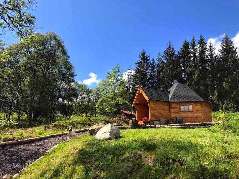 The Nest Glamping cabin