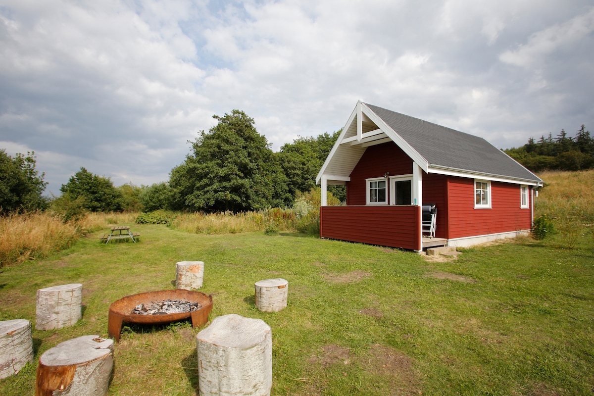 The Little House at Hjarbæk Fjord