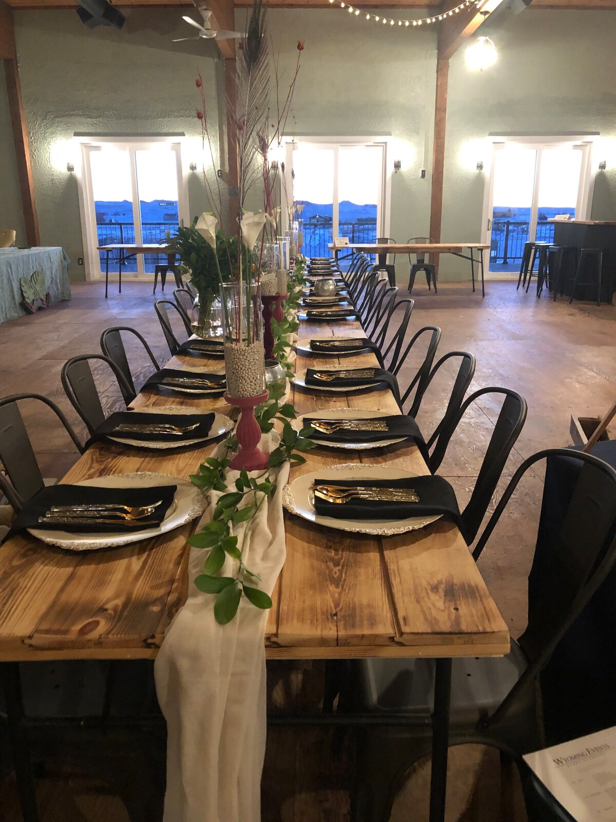 Family Get together: Little venue on the prairie