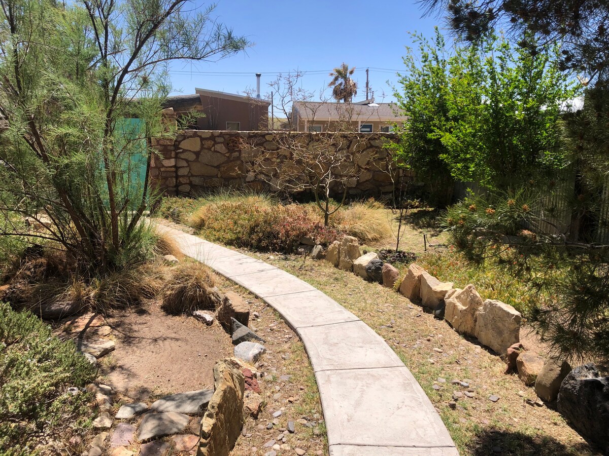 Natural hot springs at The Garden Casita