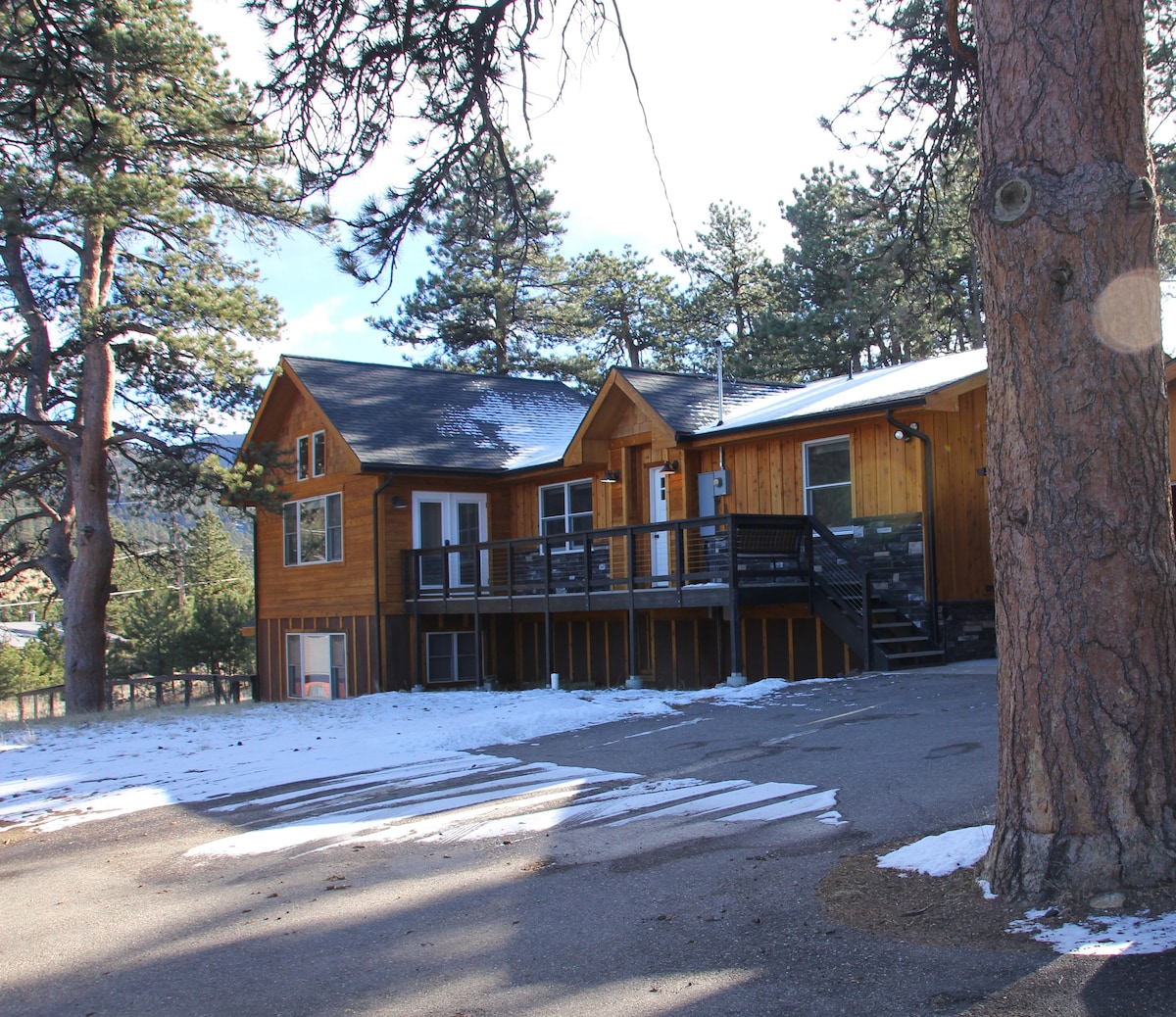 Mountain Sunrise Cabin - Near RMNP with HOT TUB