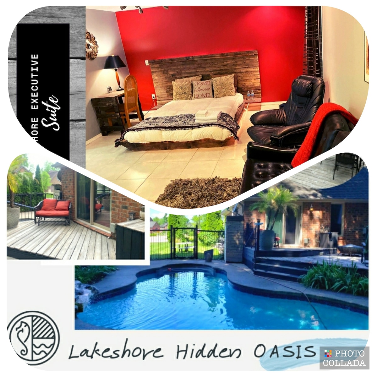 Lakesore 2Suites Oasis ：泳池、桑拿房、热水浴缸、按摩浴缸和按摩浴缸