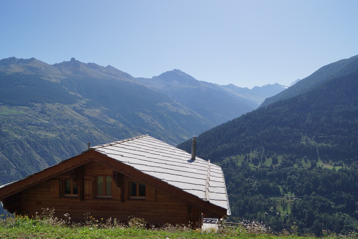 Chalet Stella : la montagne, le soleil et vous !