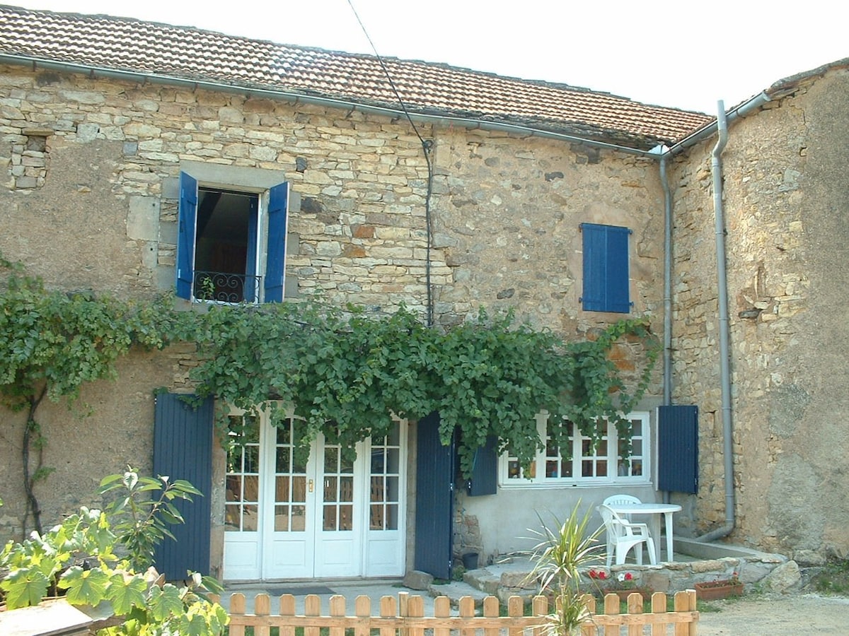 Renovated farm with private heated swimming pool.