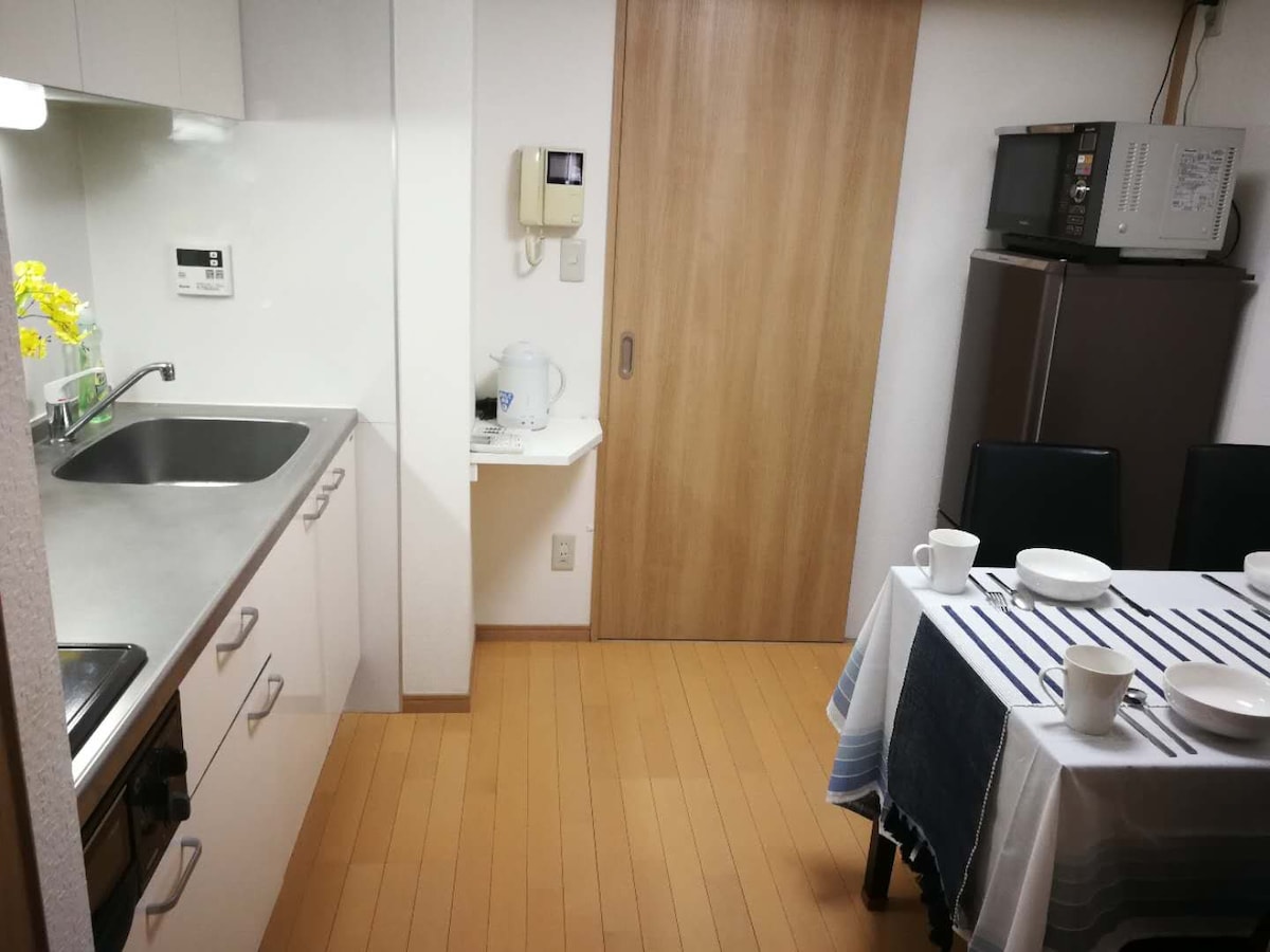 新宿都厅两室温馨公寓