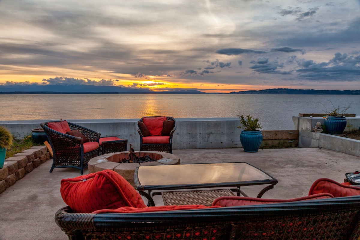 Sunset Beach Cottage Beachside So WHIDBEY Island