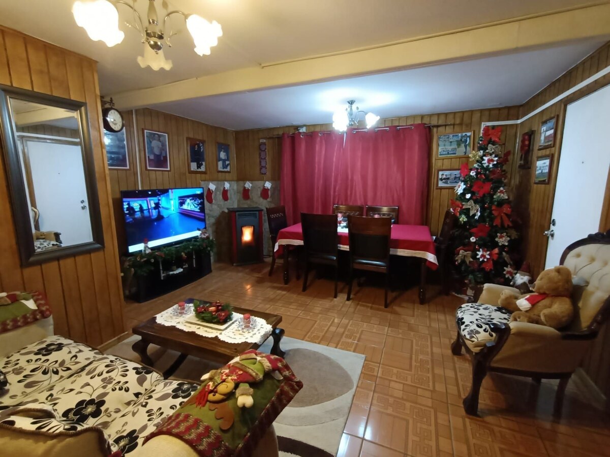 Casa grande para 8 a 9 personas en Puerto Varas