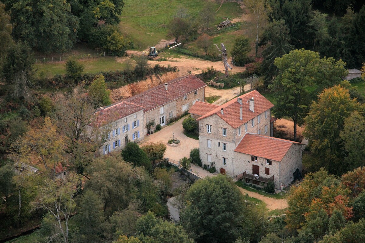 Moulin du Pont ，住宿加早餐（迷你套房）