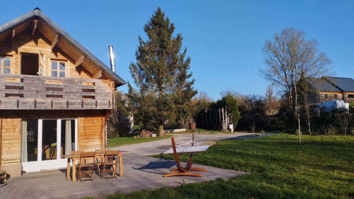 Chalet accueillant au cœur de la Suisse Normande