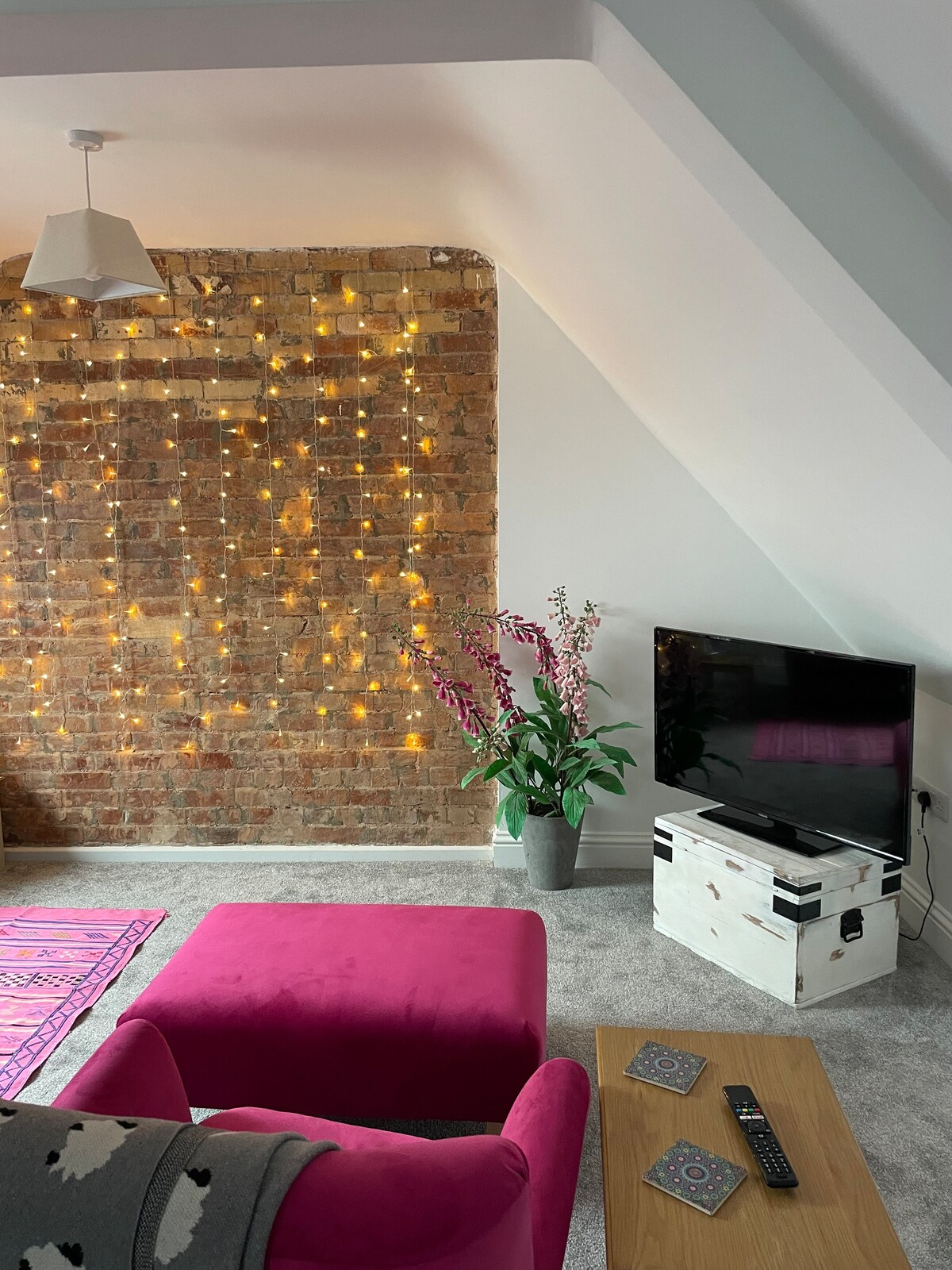 A cosy, historic newly converted apartment