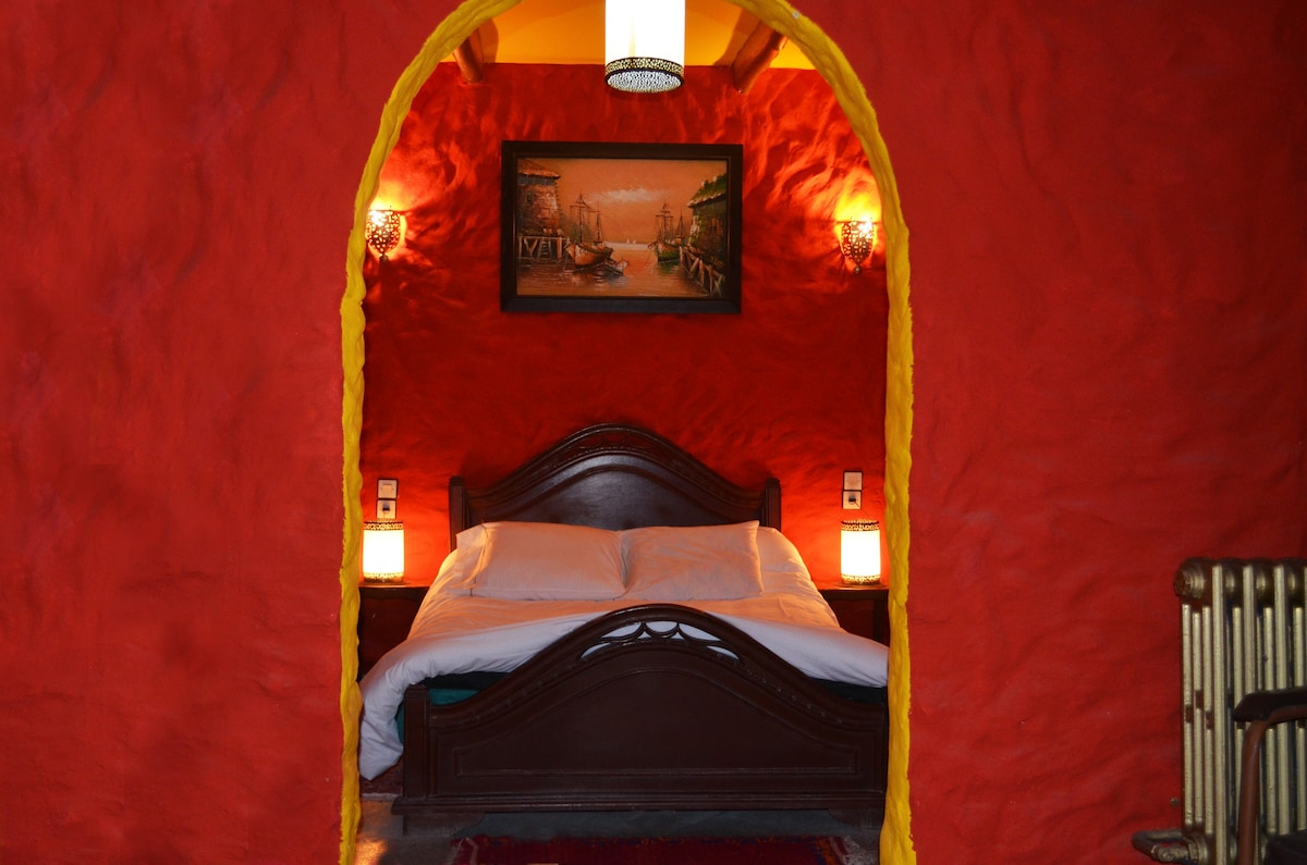 Hotel Sahara Essaouira ： Chambre Simple 1人