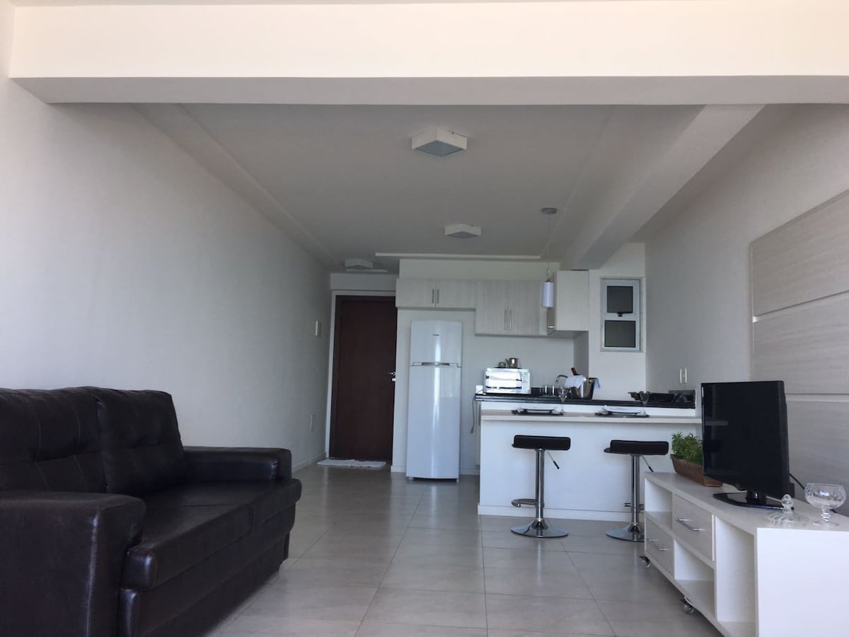 Loft amplo com vista ao mar com 50 m2