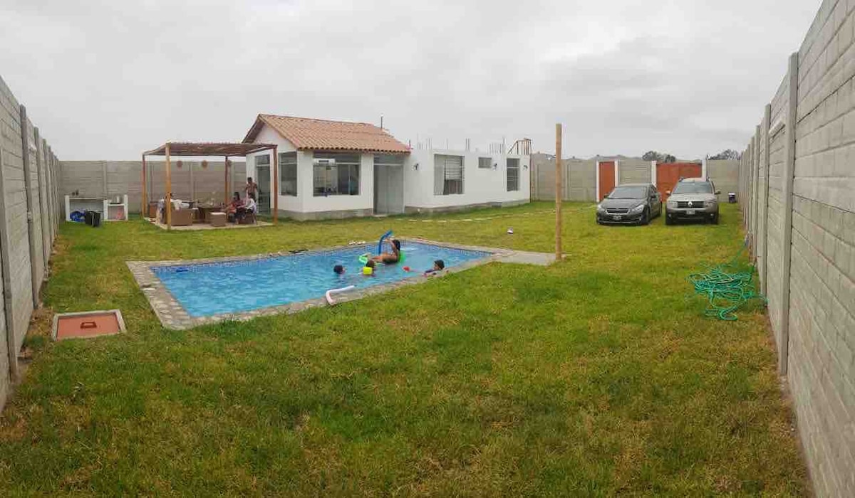 Quilmana Cañete Casa Completa Campo y Playa