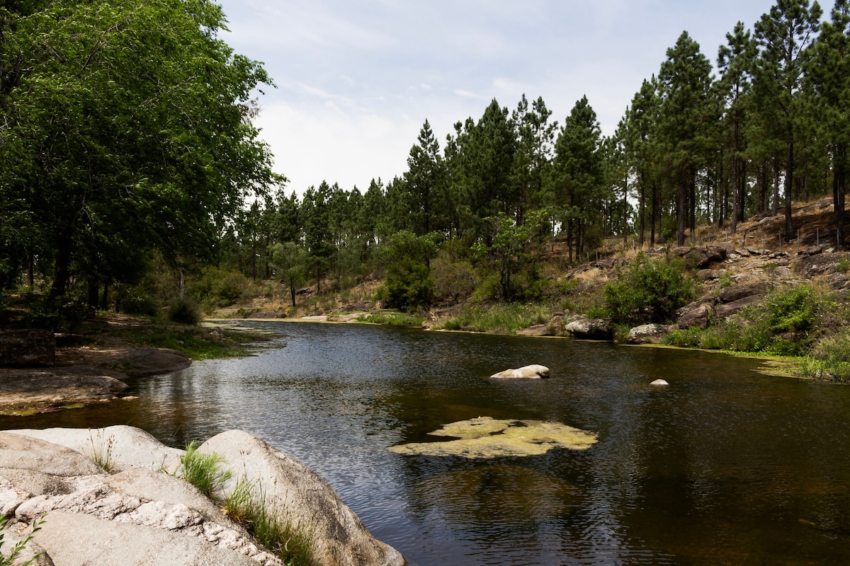 Alojamiento frente al Arroyo Cristal