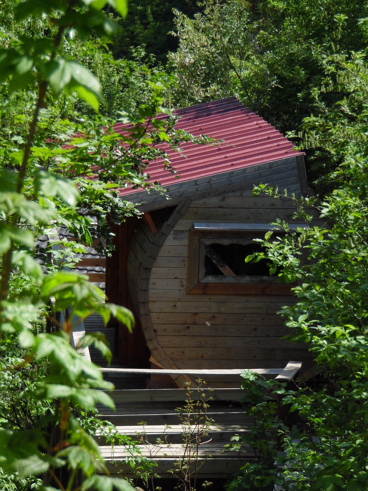 Habitation/Tonneau au Col de la Faucille