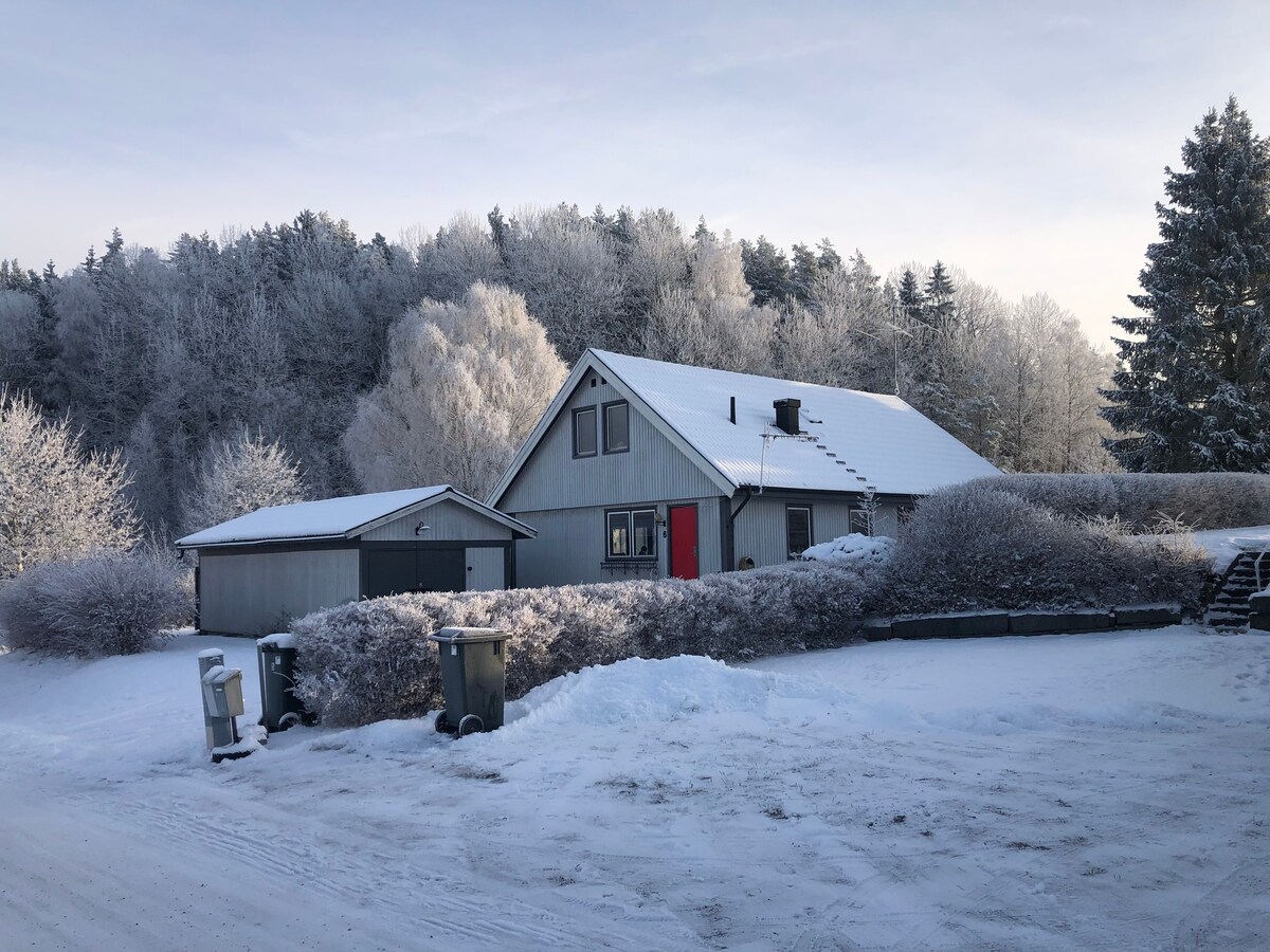 5 room house on swedish country side