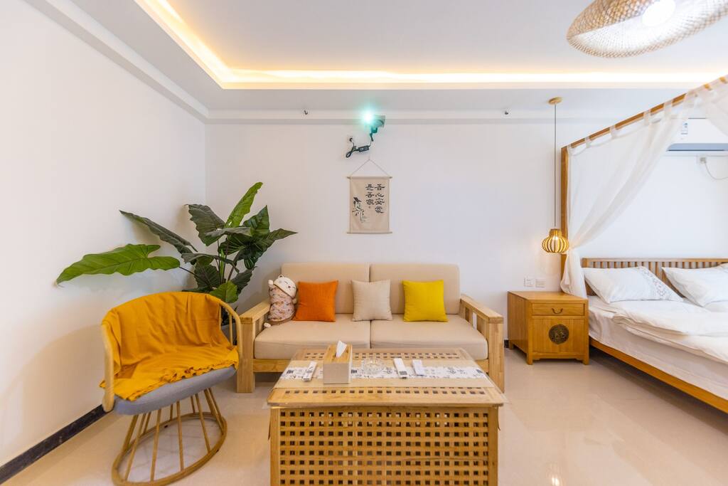 【抹茶家的民宿】(521)情侣大床图片5