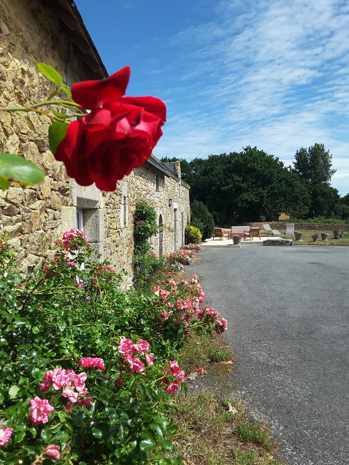 la longère d 'Hélène - la chambre salers