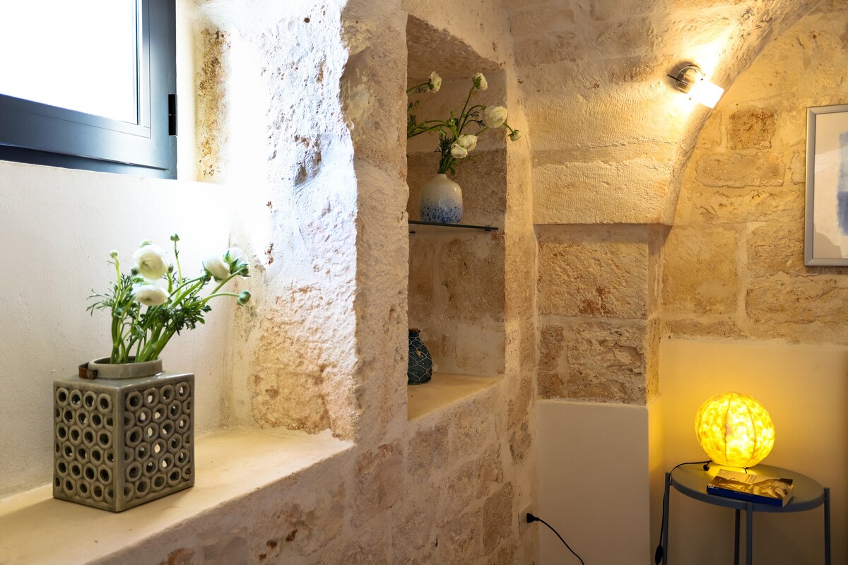 Suite Blue Room: natural stone house in the green