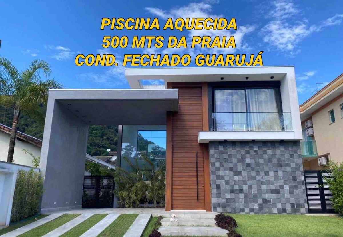 AQUECIDA泳池！ CONDOMININIOGUARUJA! @ casaferias