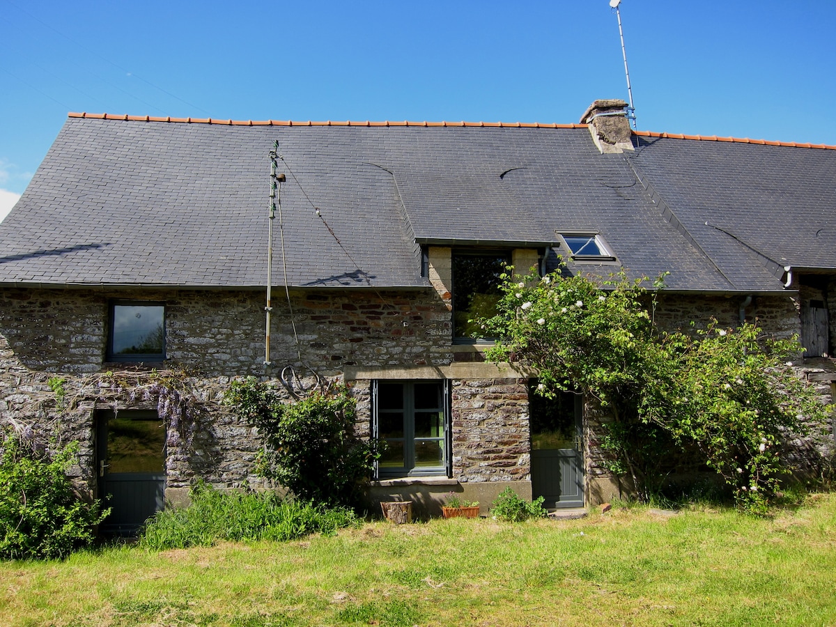 La maison au cœur de la forêt de Brocéliande