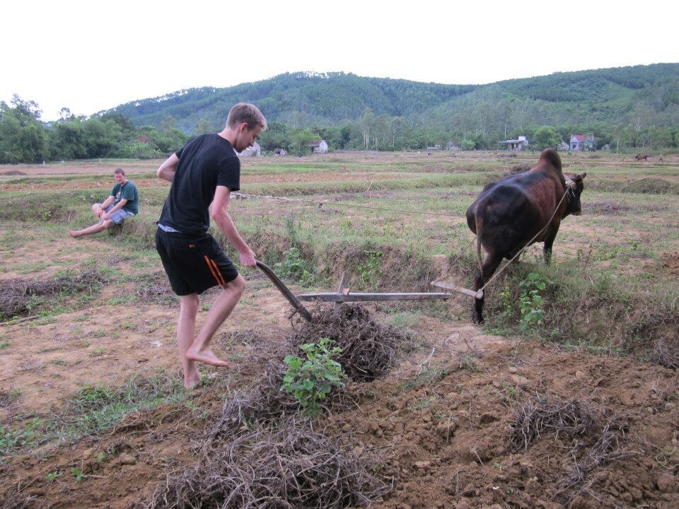 村里的当地家庭住宅