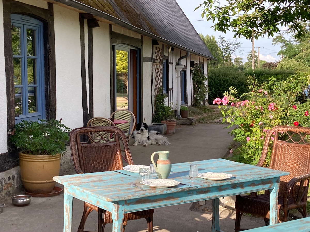 Charmant cottage avec magnifique jardin arboré