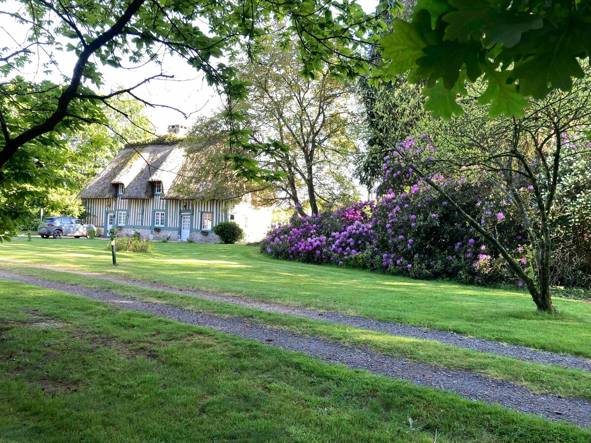 漂亮的大容量小屋，靠近Honfleur