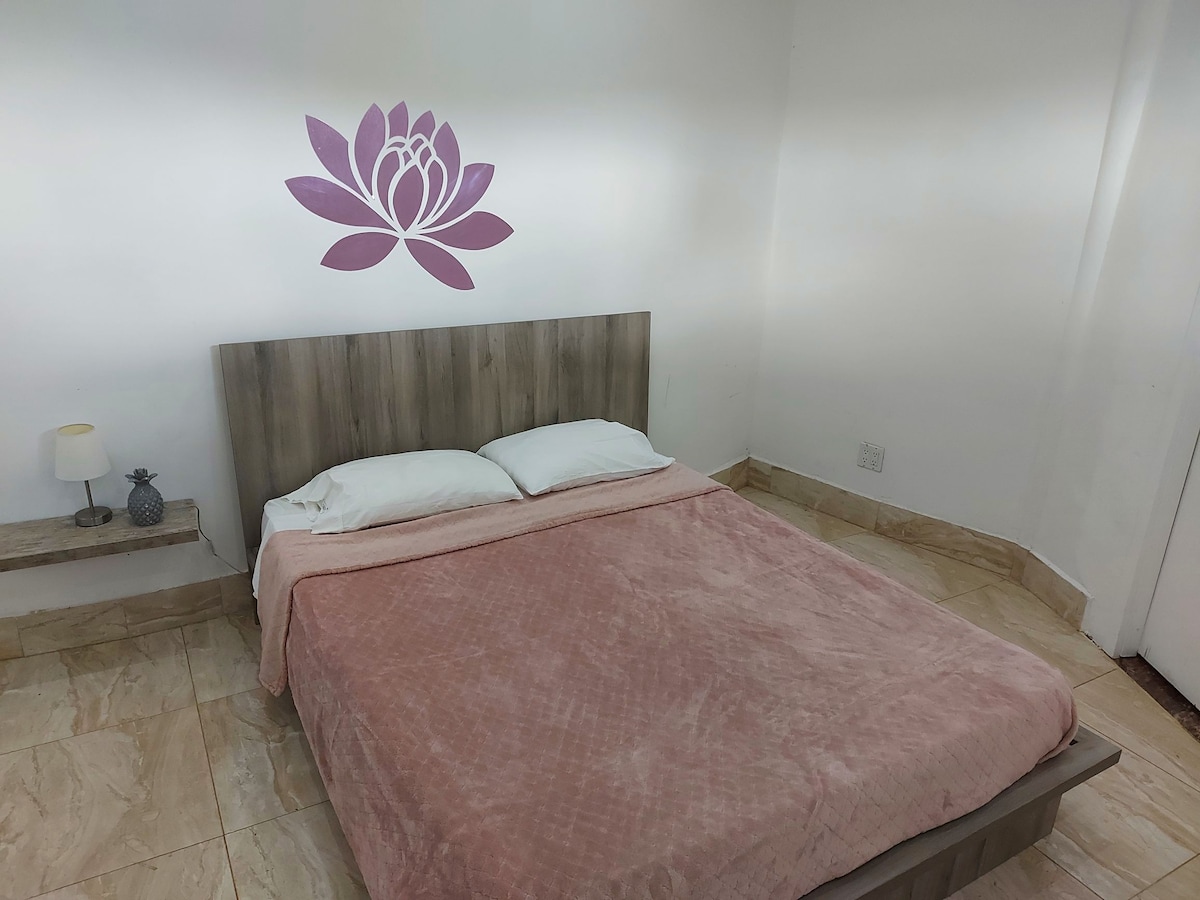 标准双人床客房3和Vida Lotus Retreat & Spa ，宾夕法尼亚州利蒙