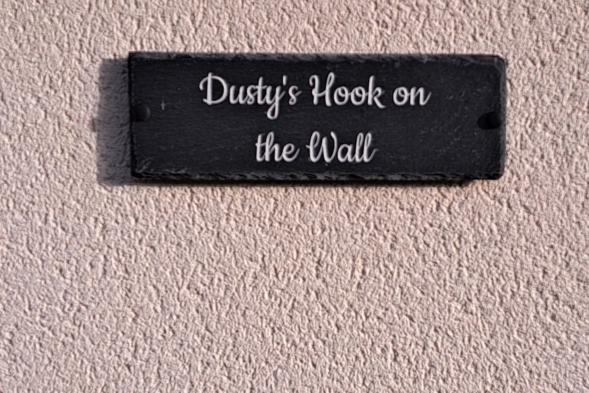 Dusty's Hook on the Wall