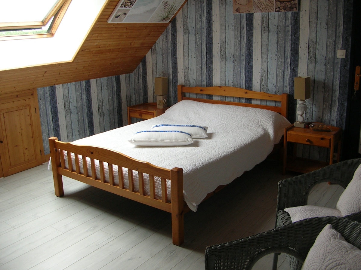 Hougue/Tatihou Bay附近的房间。