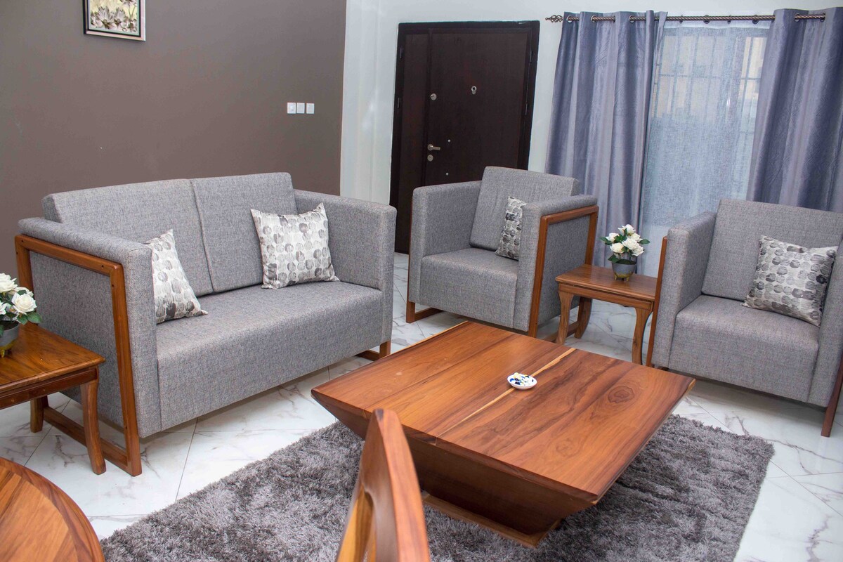 Lovely 2-bedroom furnished apartment- Adjiringanor