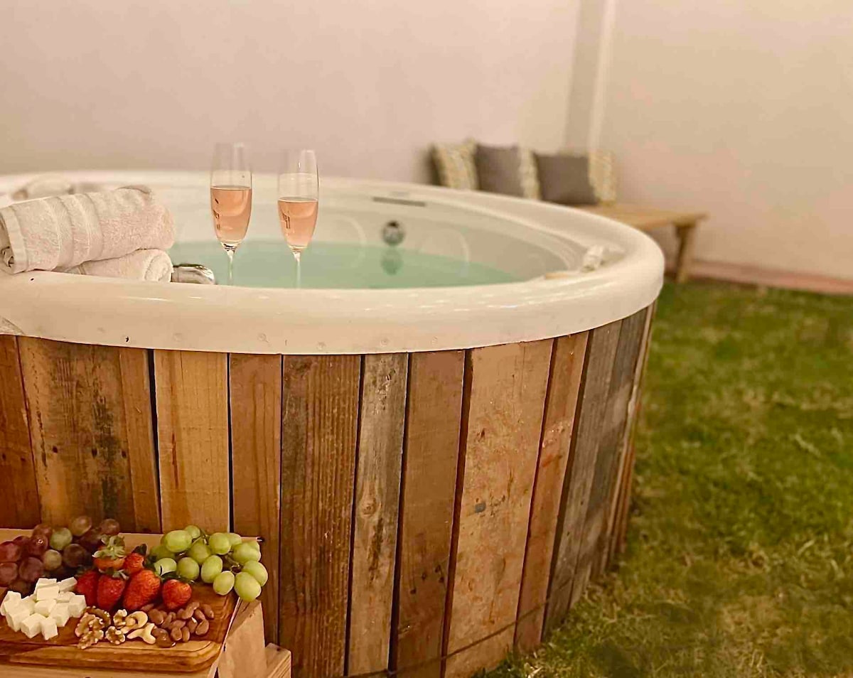 Casita con Jacuzzi compartido