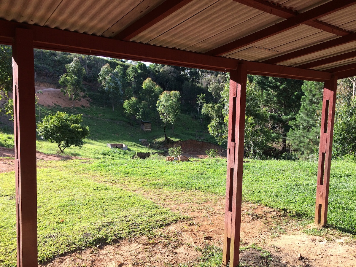 Refúgio de montanha na Serra do Mar