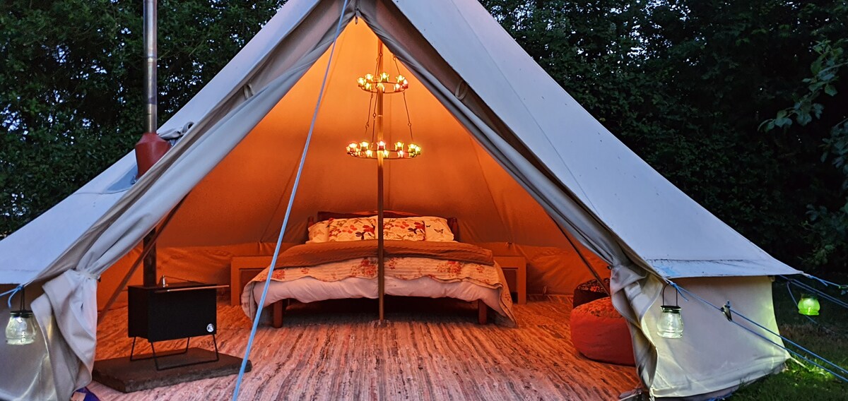 Glamping tent