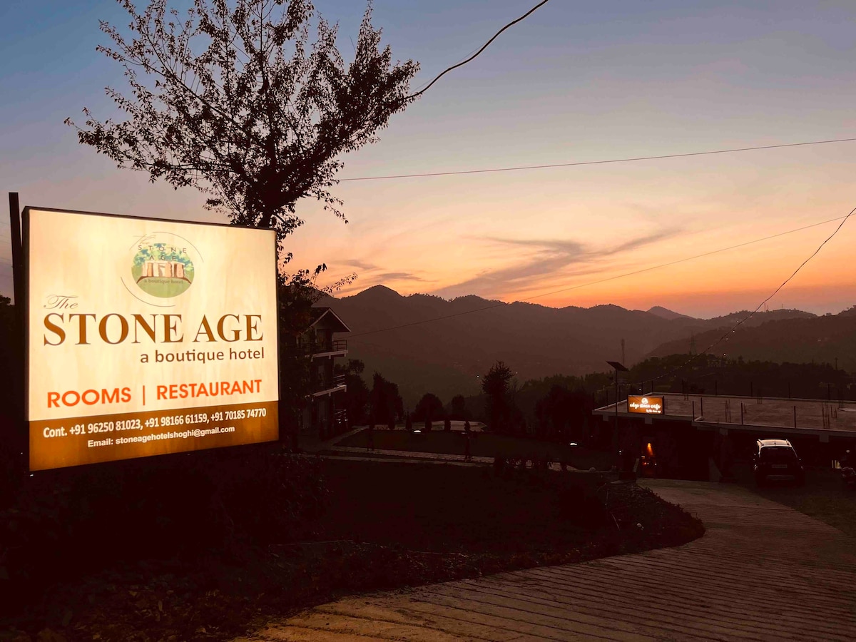 The Stone Age : a boutique hotel in Shoghi Shimla