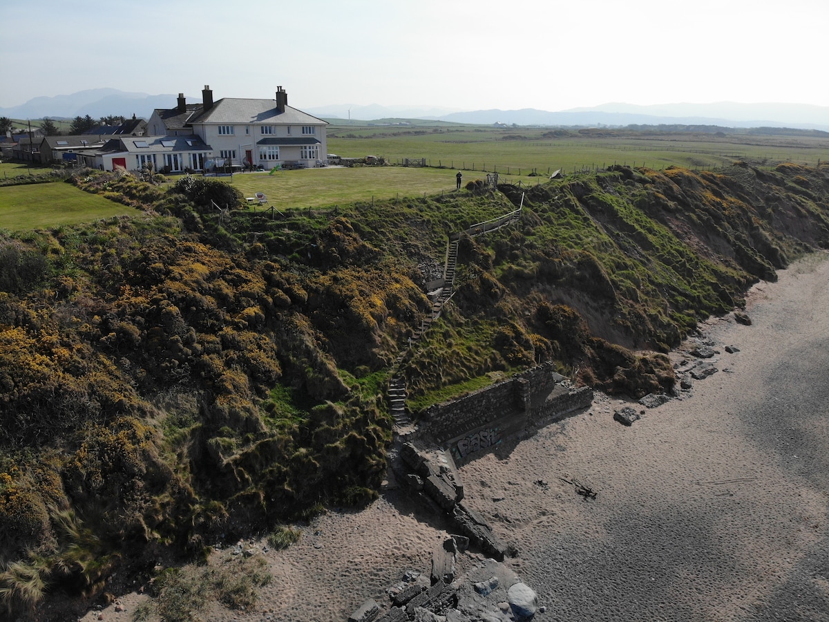 Seascale、Cumbria、海滨，靠近湖泊