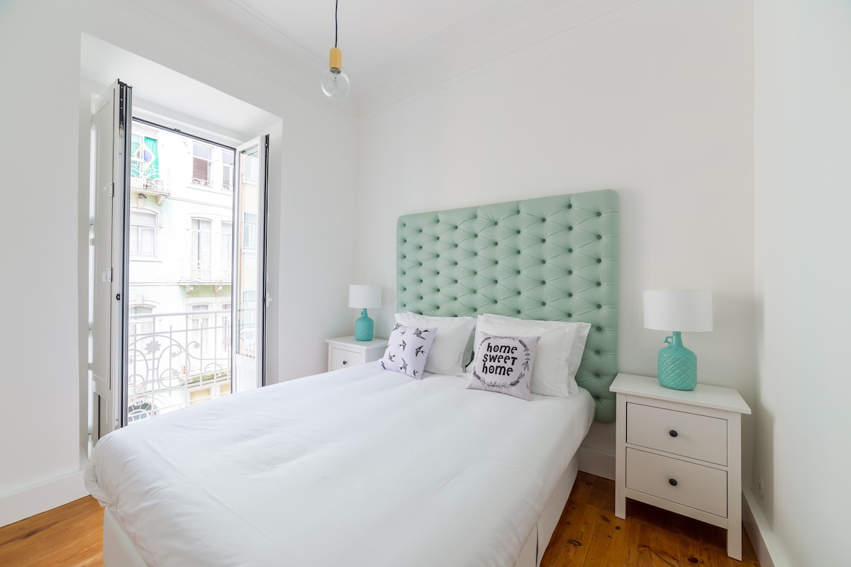 里斯本市中心2个舒适的公寓-适合家庭入住