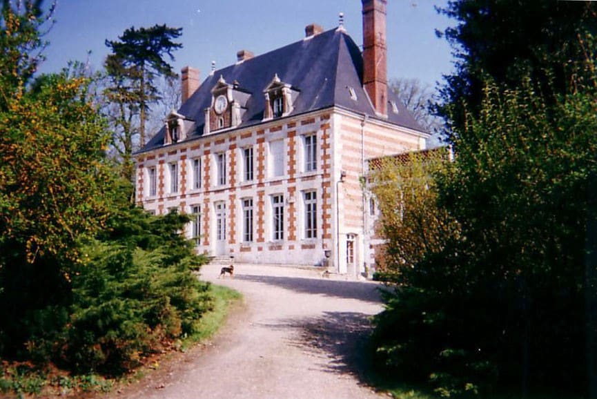 La Chambre Verte dans le Château en Normandie