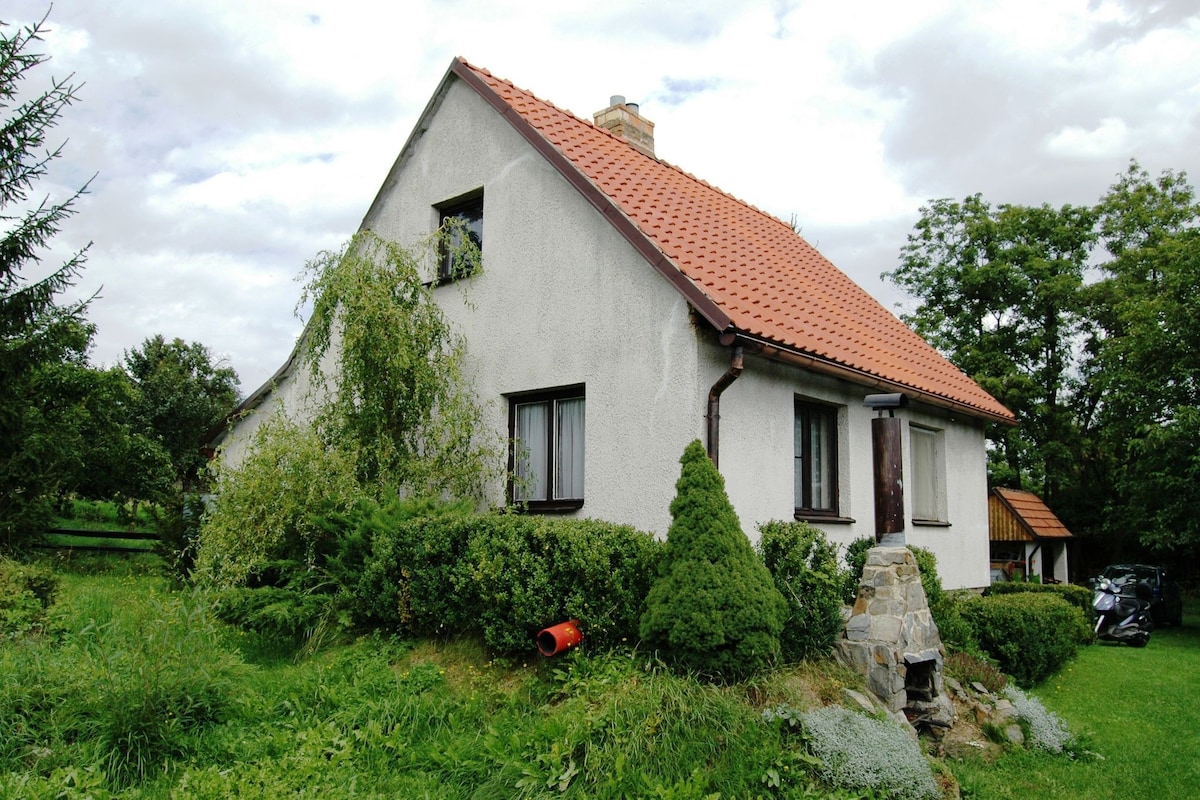 捷克共和国Svinarov/波希米亚美丽的度假屋，带花园