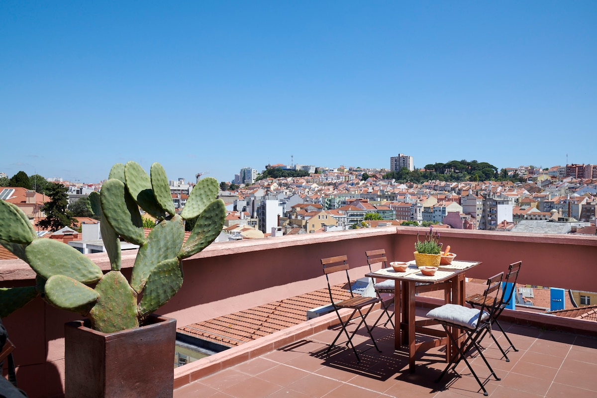 The Holiday Rooftop Lisboa -全景