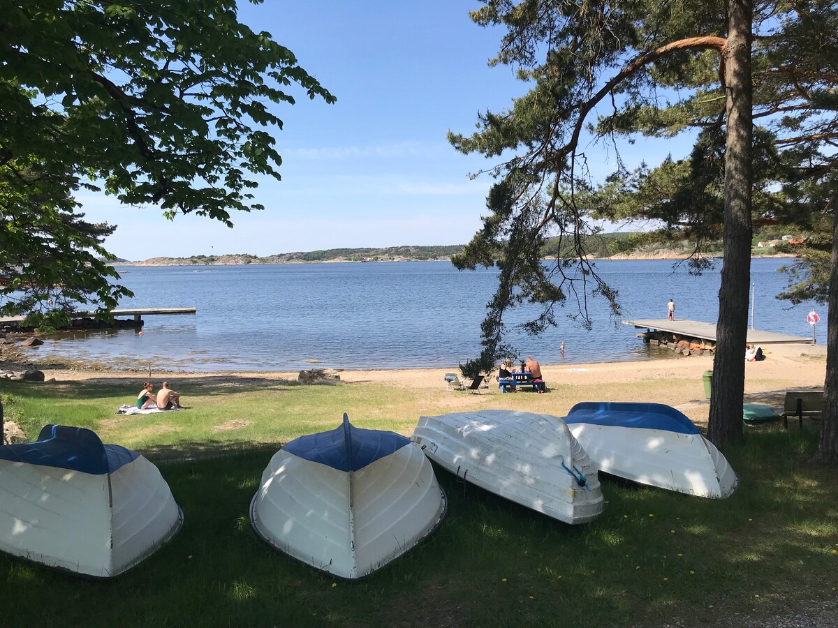 Lekker leilighet (R25)-sommeridyll 100m fra strand