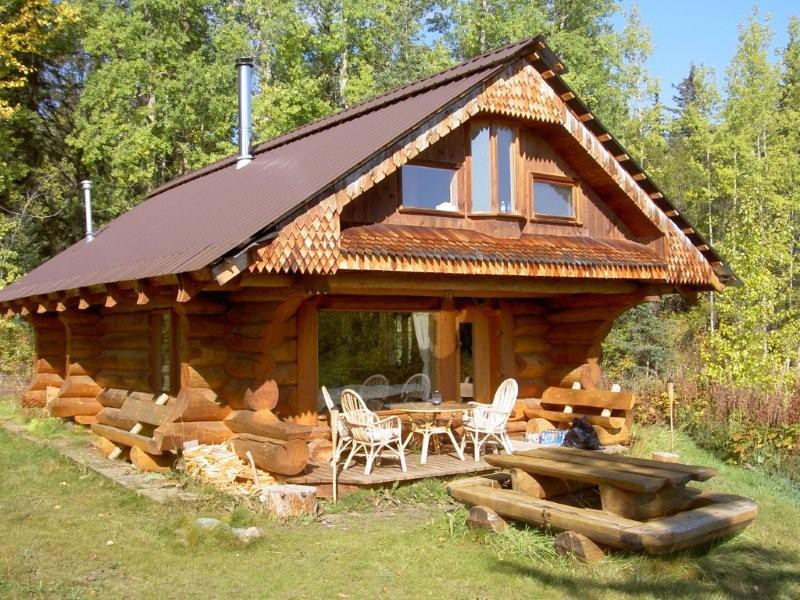 Log Guest Cabin ，度假屋