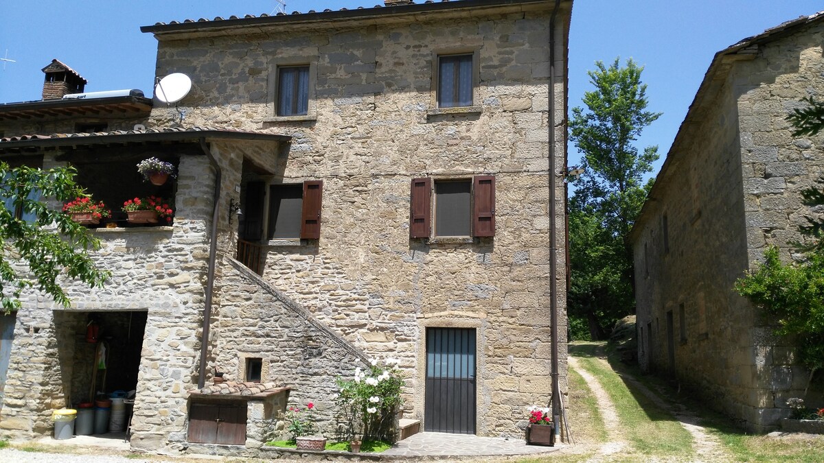 Casa nel verde tra Umbria e Toscana