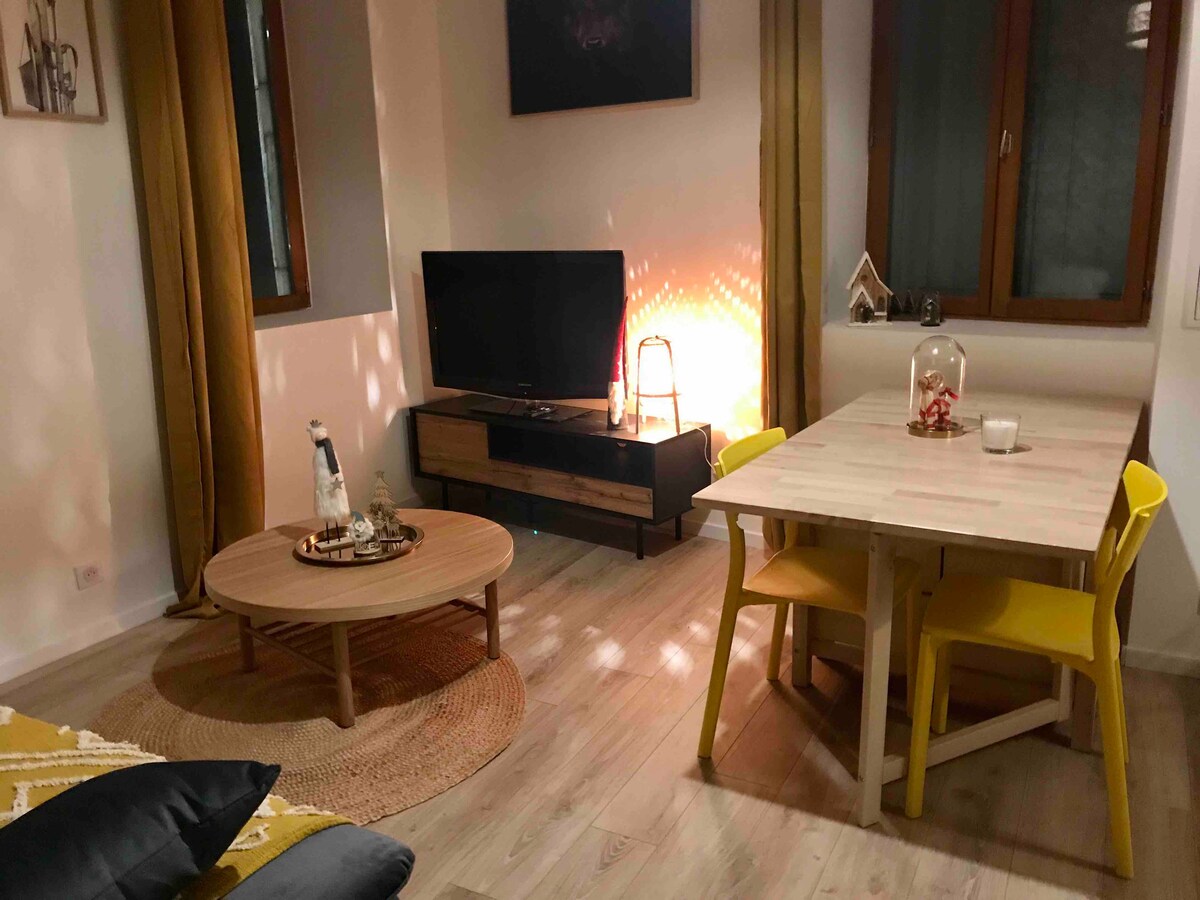 Superbe appartement 2min des thermes, 20min pistes