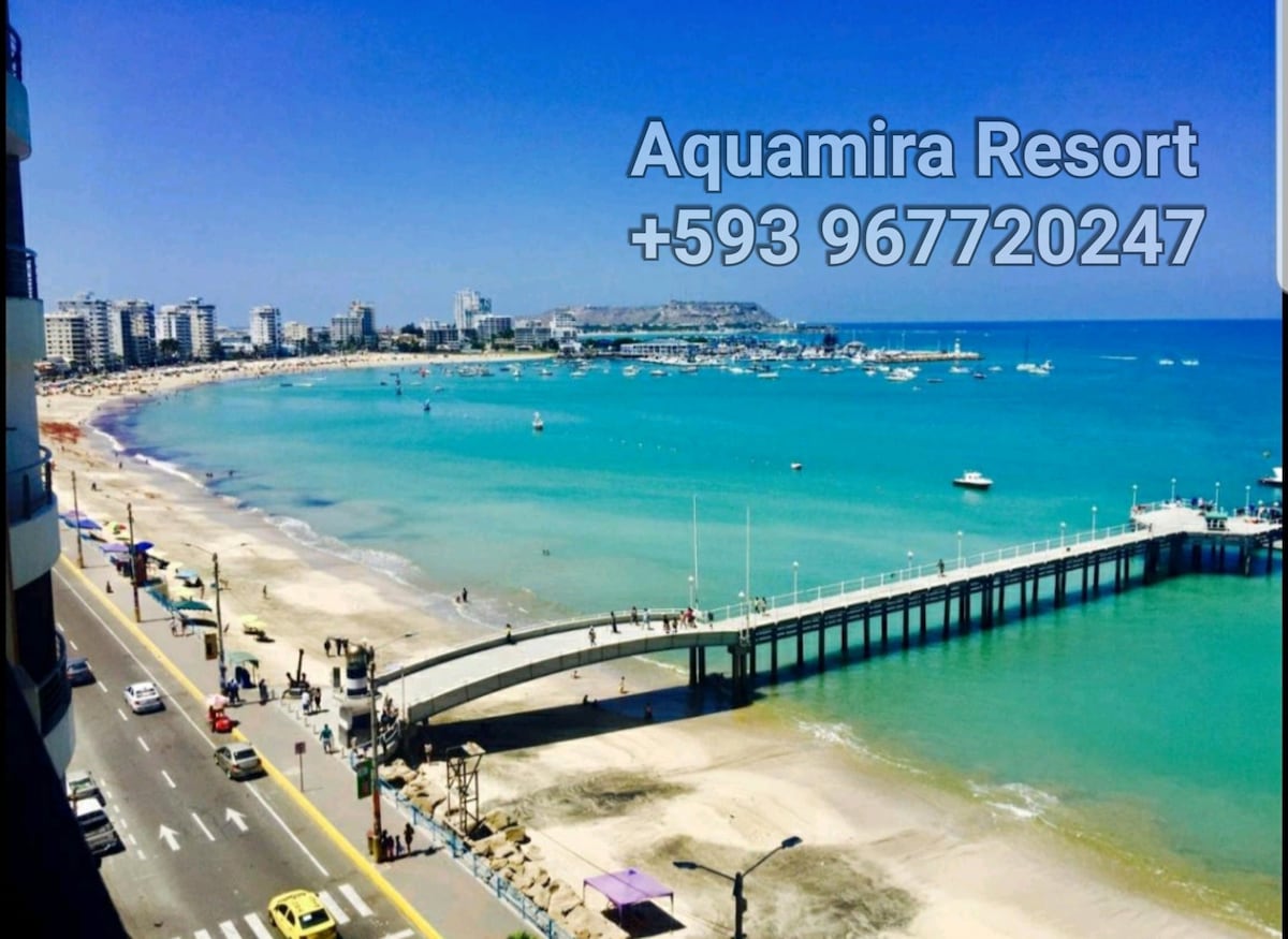 Salinas Beach, 7F Luxury Dept in Resort Aquamira