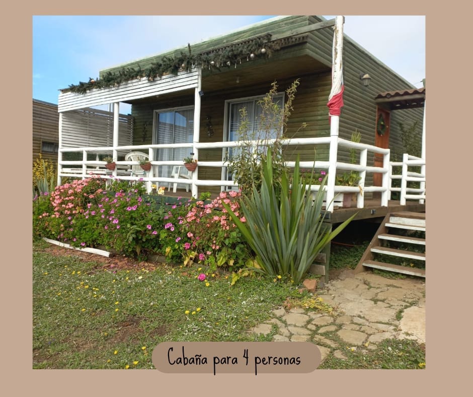 Cabañas Eluney (1), entre el cerro y el mar