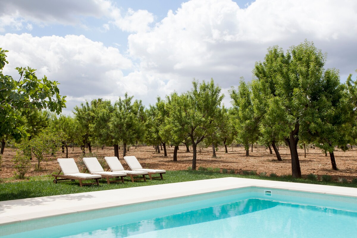 Acogedora finca rural con piscina