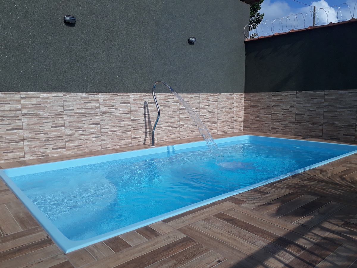 Casa Mk1 Piscina/ Ar Condicionado Mesa Bilhar